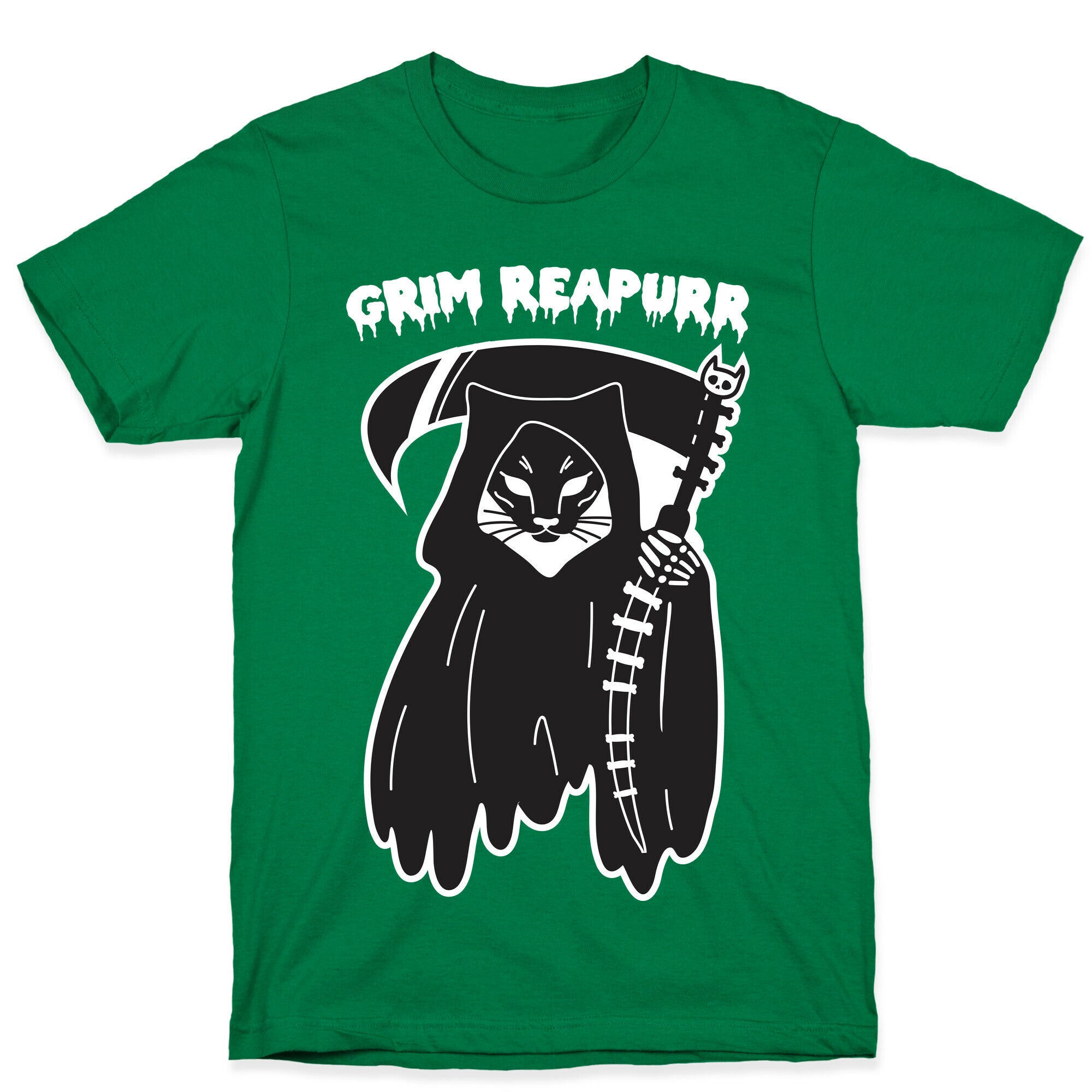 Grim Reapurr Cat T-Shirt